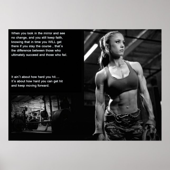Motivering för workout poster (Framsidan)