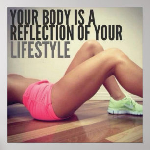 Motivering för workout poster