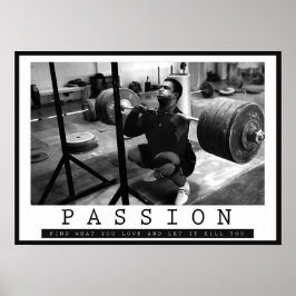 Motivering för workout poster