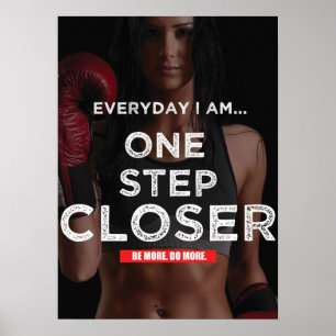 Motivering för workout poster