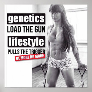 Motivering för workout poster