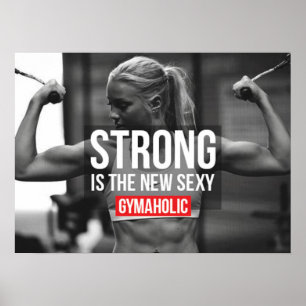 Motivering för workout poster