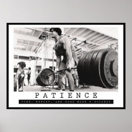 Motivering för workout poster