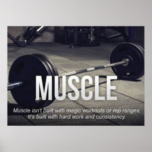Motivering för workout poster