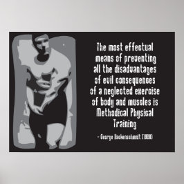 Motivering för workout poster