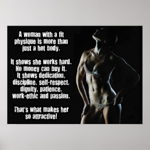Motivering för workout poster
