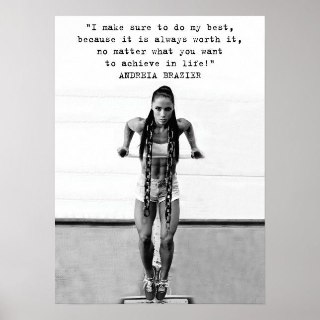 Motivering för workout poster (Framsidan)