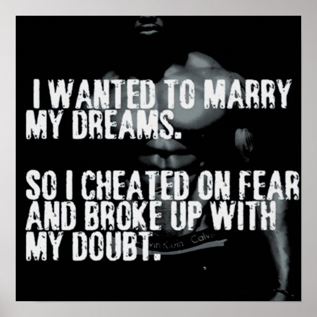 Motivering för workout poster (Framsidan)