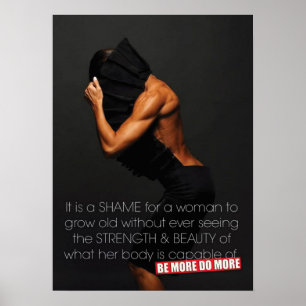 Motivering för workout poster