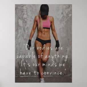 Motivering för workout poster