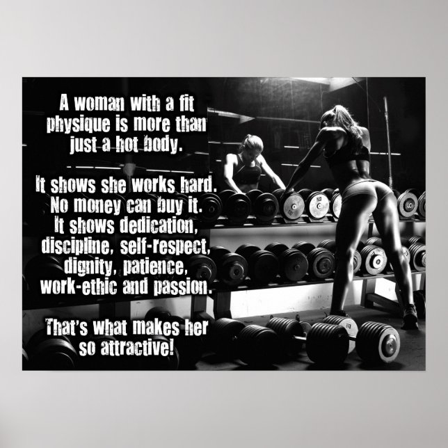 Motivering för workout poster (Framsidan)