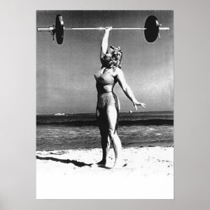 Motivering för workout poster