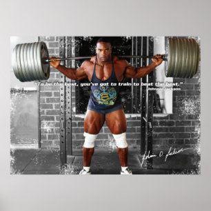 Motivering för workout poster