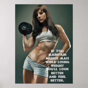 Motivering för workout poster
