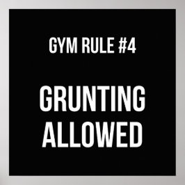 Motivering för workout poster