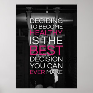 Motivering för workout poster