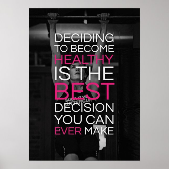 Motivering för workout poster (Framsidan)