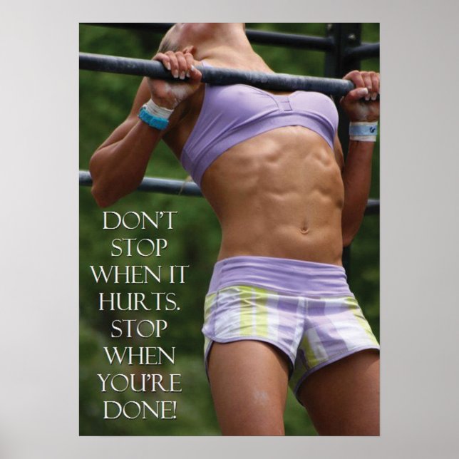 Motivering för workout poster (Framsidan)