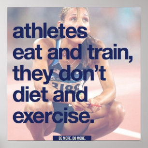 Motivering för workout poster