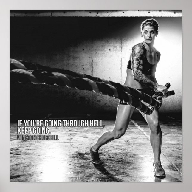 Motivering för workout poster (Framsidan)