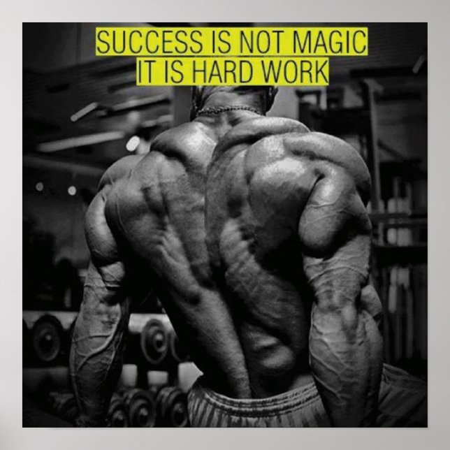 Motivering för workout poster (Framsidan)