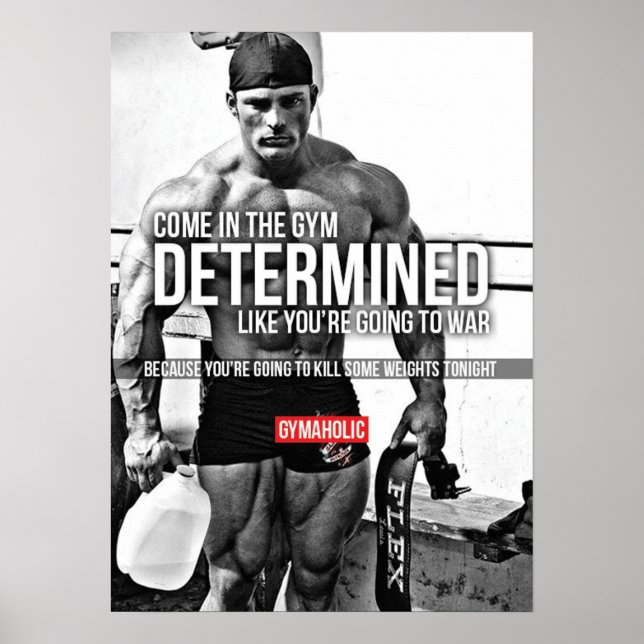 Motivering för workout poster (Framsidan)