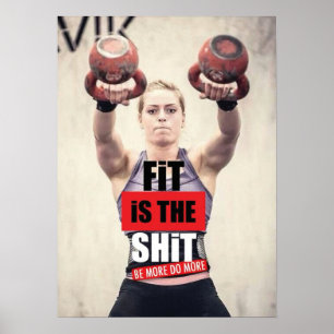 Motivering för workout poster
