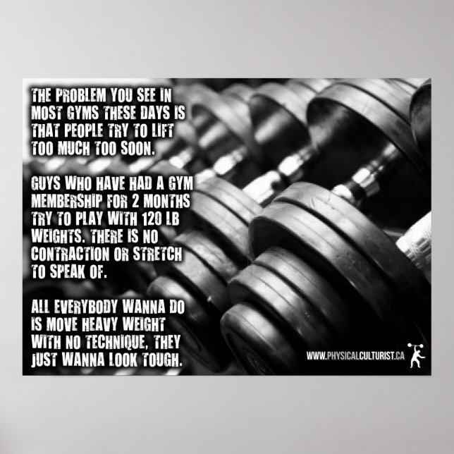 Motivering för workout poster (Framsidan)