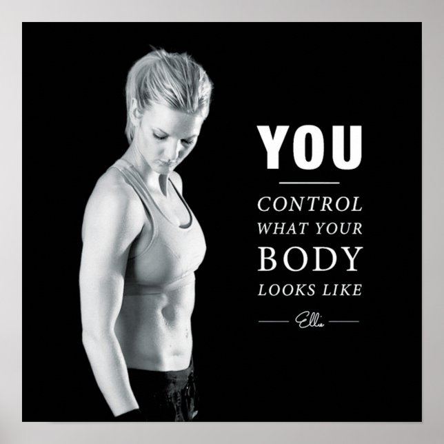 Motivering för workout poster (Framsidan)