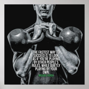 Motivering för workout poster