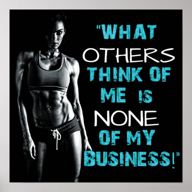 Motivering för workout poster (Framsidan)