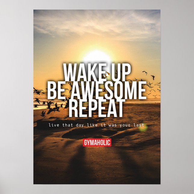 Motivering för workout poster (Framsidan)