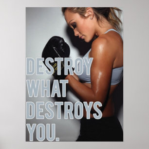 Motivering för workout poster