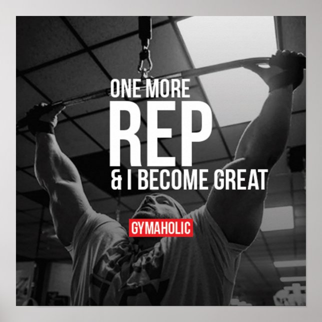 Motivering för workout poster (Framsidan)