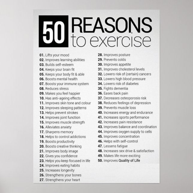 Motivering för workout poster (Framsidan)