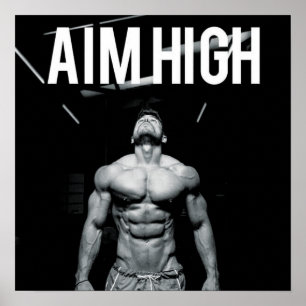 Motivering för workout poster