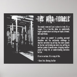 Motivering för workout poster