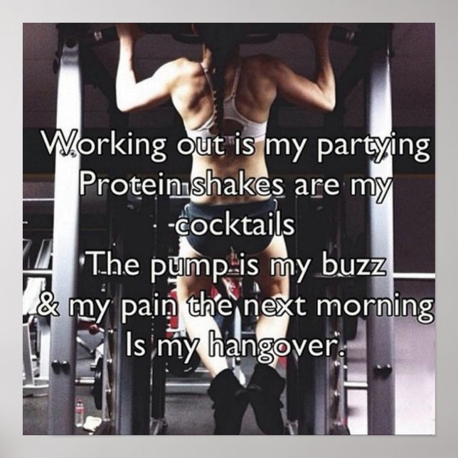 Motivering för workout poster (Framsidan)