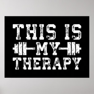 Motivering för workout poster