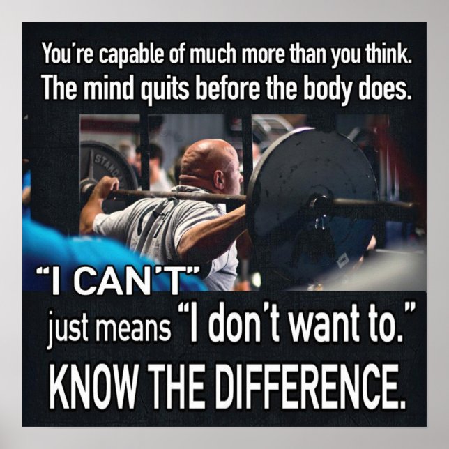 Motivering för workout poster (Framsidan)