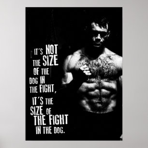 Motivering för workout poster