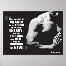 Motivering för workout poster