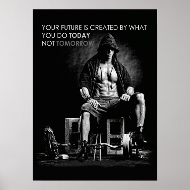 Motivering för workout poster (Framsidan)