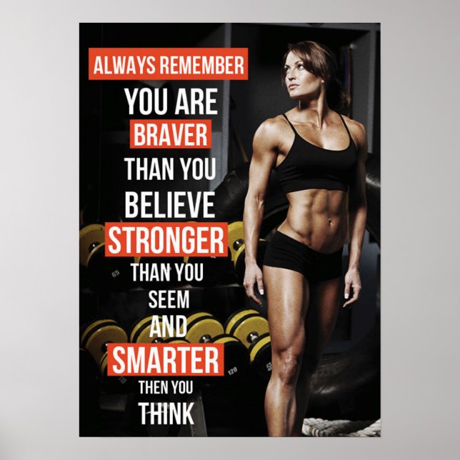 Motivering för workout poster (Framsidan)