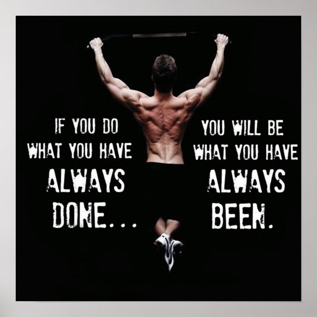 Motivering för workout poster (Framsidan)