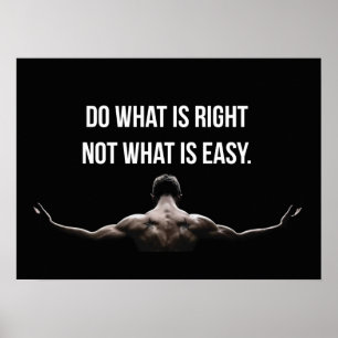 Motivering för workout poster