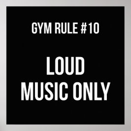 Motivering för workout poster