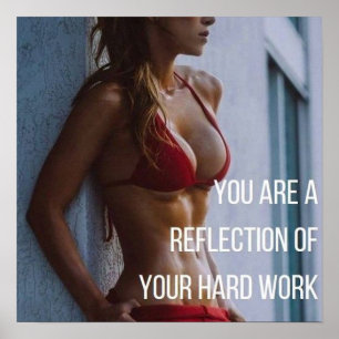 Motivering för workout poster