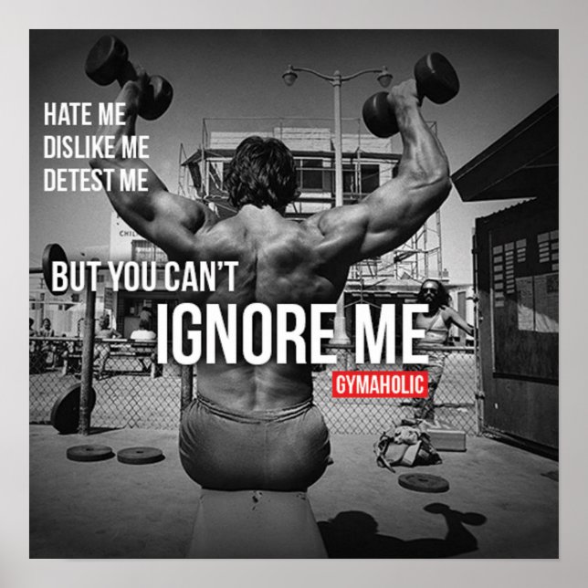 Motivering för workout poster (Framsidan)