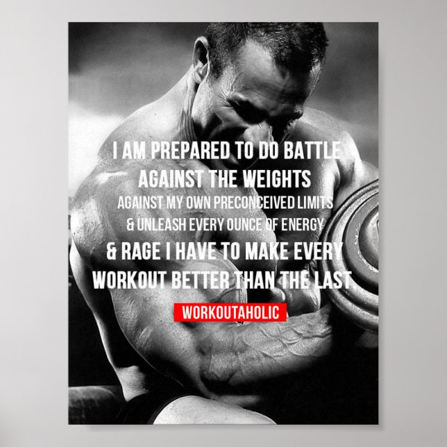 Motivering för workout poster (Framsidan)